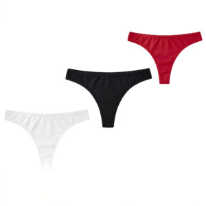 Mesery مجموعة من (٣) اندروير استرنج قطن ناعم