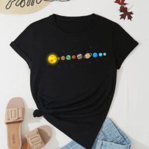 تيشرت حريمي مطبوع