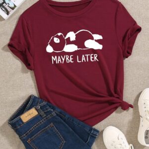 تيشرت حريمي مطبوع