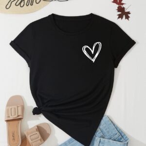 تيشرت حريمي مطبوع