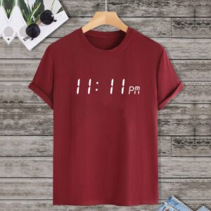 تيشرت رجالي نص كم حوض قطن  - نبيتي