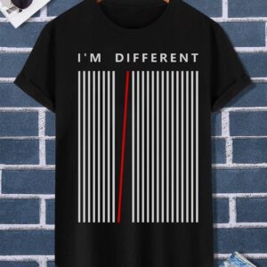 تيشرت رجالي نص كم حوض قطن  - اسود