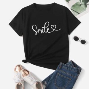 تيشرت حريمي مطبوع