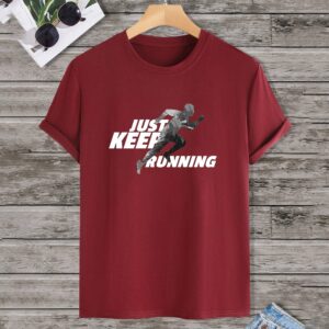 تيشرت رجالي نص كم حوض قطن - نبيتي