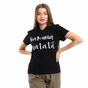 تيشرت حريمي مطبوع