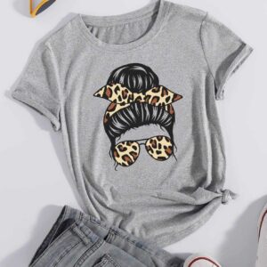 تيشرت حريمي مطبوع