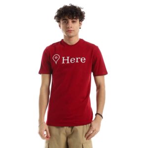 تيشرت رجالي نص كم حوض قطن - نبيتي