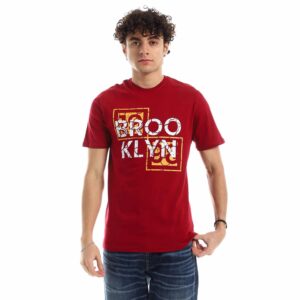 تيشرت رجالي نص كم حوض قطن - نبيتي