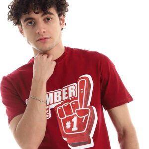 تيشرت رجالي نص كم حوض قطن - نبيتي