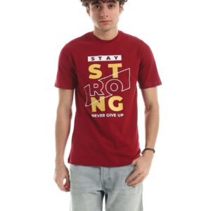 تيشرت رجالي نص كم حوض قطن - نبيتي