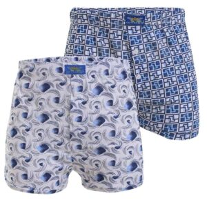 قطونيل ٢شورت مطبوع ١٠٠٪ قطن