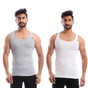 2فانلات قطونيل رجالي مضلعه