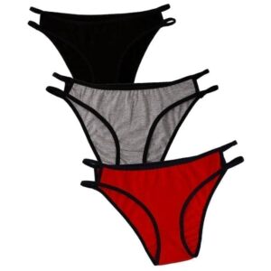 مجموعة من (٣) اندروير قطن حريمي