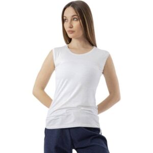 كت حوض قطن استريتش-ابيض