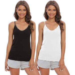 توب حماله علي شكل سبعه قطن استريتش دانتيل (2)