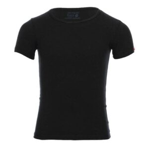 فانله نص كم اطفال رقبه دائرية اسود