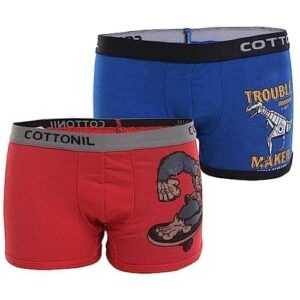 2 بوكسر قطونيل اولادي قطن استريتش تيربو