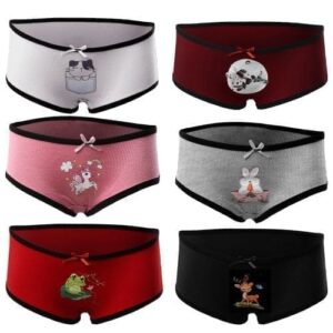 ٦ اندر بناتي مطبوع  قطن مريح