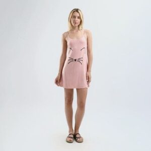 كاش مايو قصير من القطن حماله رفيعه -مطبوع-كشمير