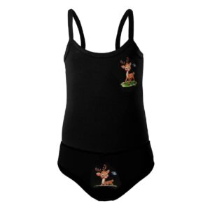 طقم مسيري بناتي حماله واندر اسود