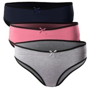 مجموعة من (3) اندروير قطن حريمي