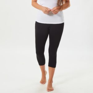 برمودا حريمي قطن استريتش - اسود