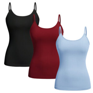 3 توب حماله رفيعه حريمي قطن