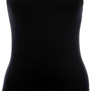 Snap Closures Spaghetti Straps Plain Bodysuit for Women